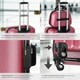 image 4 of Suitcase Set Pucci - 3 suitcases, beauty case, robust, hard-shell ABS plastic | Red | burgundy | 1