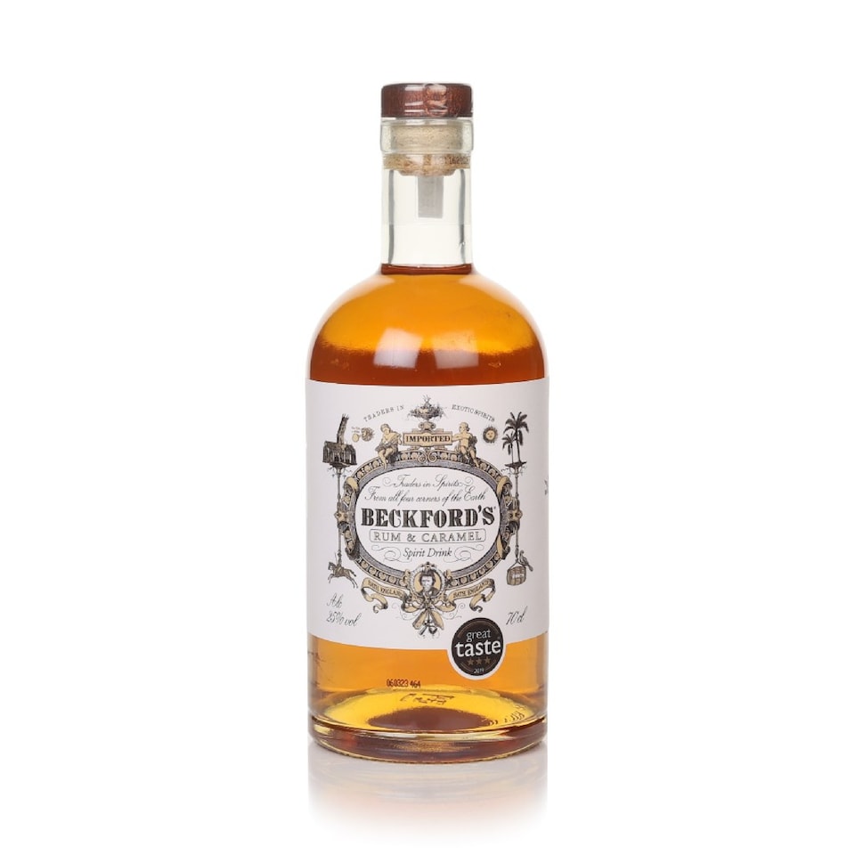 image 1 of Beckfords Rum  Caramel Spirit Drink | Clear