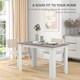 image 3 of HOMCOM Dining Table for 4-6 People, Wood Effect Tabletop