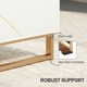 image 5 of HOMCOM Coffee Table, Living Room Table with Drawer and Open Shelves | White | 100W x 50D x 40Hcm