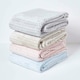 image 5 of Homescapes Pastel Blue Mora Faux Fur Velvet Throw - 130 x 160 cm Blue