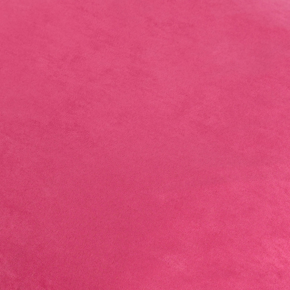 image 1 of OHS Sherpa Bind Rectangular Soft Plump Plush Cosy Pet Dog Cat Crate Cushion Bed Mat Multi | Pink and Red | L