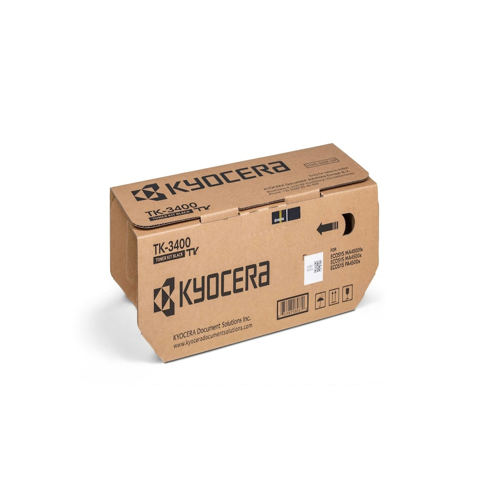 image 1 of KYOCERA TK-3400 Original Toner Cartridge Black Compatible with Ecosys PA4500x