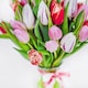 image 3 of Vase of Tulip Bouquet