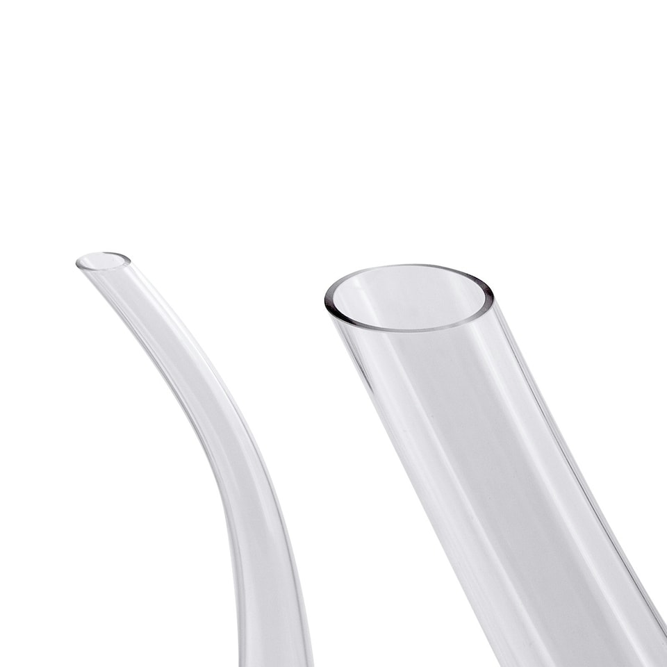 image 1 of Wine Decanter U-Shape Blown Glass Aerating Red Wine Carafe Pourer Dispenser 1.5L