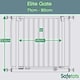 image 3 of Safetots Elite Pressure Safety Gate, 71cm - 80cm, Matt White, Pressure Fit Stair Gate