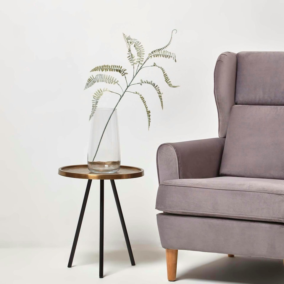 image 1 of Homescapes Artificial Royal Fern Branch, 80 cm