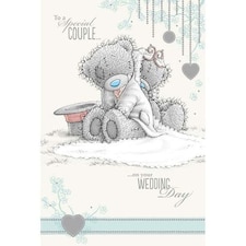 Special Couple Me to You Bear Wedding Card