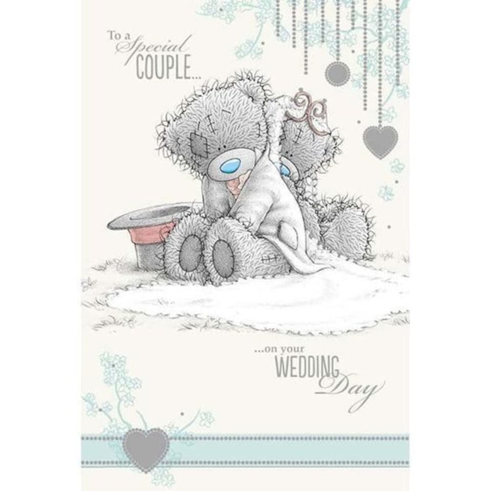 image 1 of Special Couple Me to You Bear Wedding Card