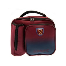 West Ham United FC Fade Lunch Bag - Red/Black - One Size