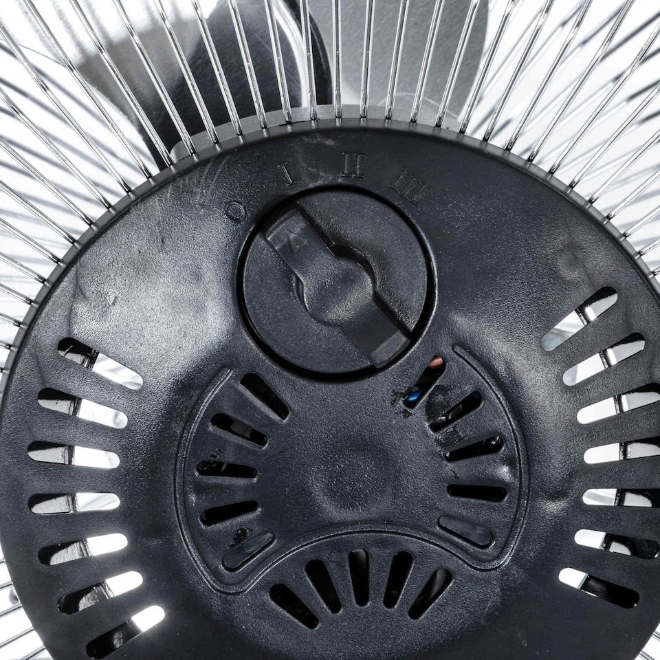 image 1 of Oypla 9" Inch Chrome 3 Speed Floor Standing Gym Fan Hydroponic