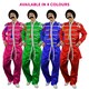 image 7 of Adults Green Sergeant Pepper Costume – 60s Fancy Dress Outfit Green | S