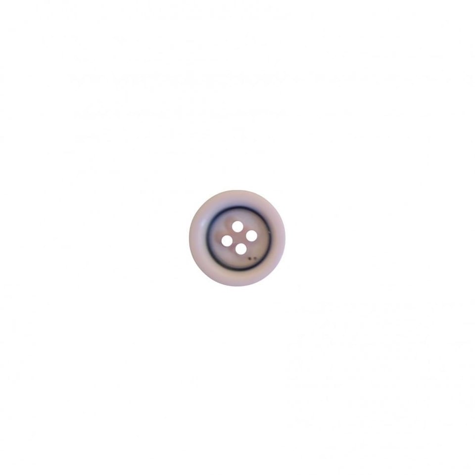 Crendon Blush 15mm Round Plastic Buttons for Dressmaking - each