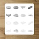 image 2 of burger and sandwich icon (Placemat & Coaster Set)