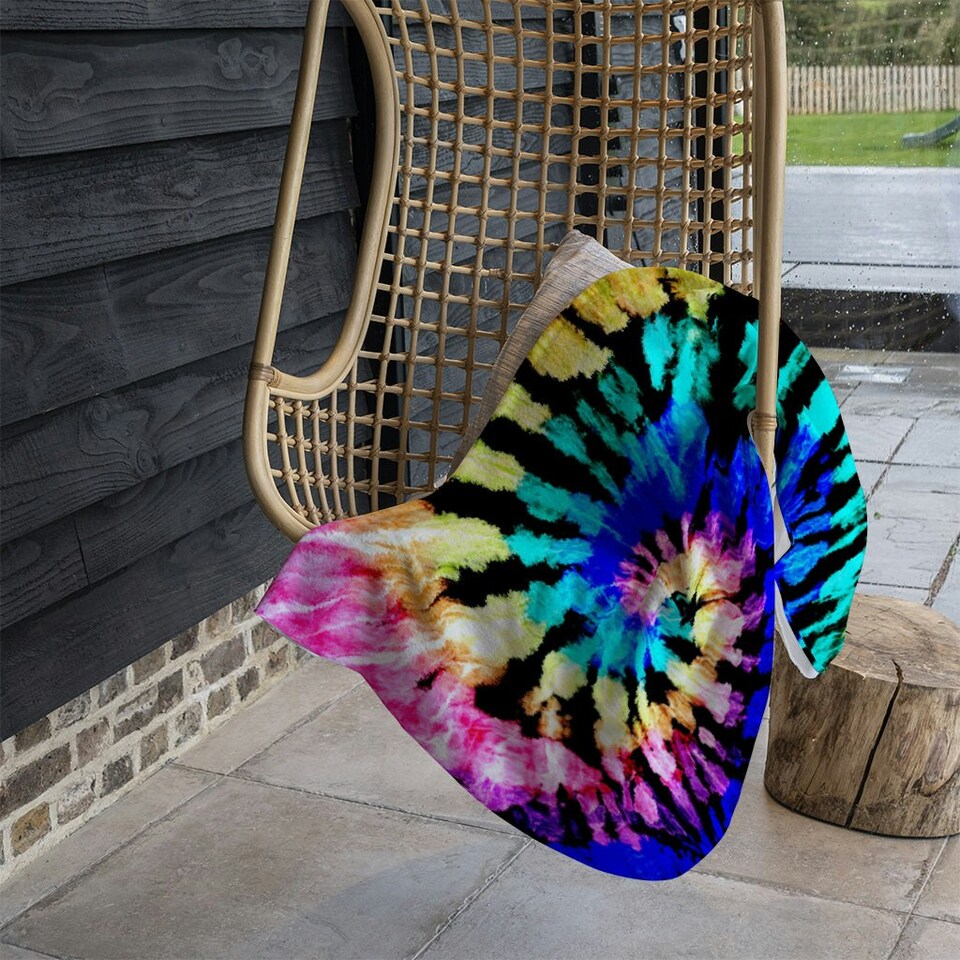 image 1 of Tie dye pattern (Blanket)