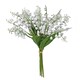 image 1 of White Lily of the Valley Bunch Artificial Flower Decoration 30cm