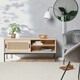 image 3 of Spinningfield Wood Effect Rattan TV Unit For TV's up to 55" Brown