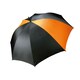 image 1 of Kimood Storm Manual Open Golf Umbrella - Black/Orange - One Size