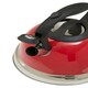 image 5 of Interiors by Premier 3000ml Red Whistling Kettle, Durable Stainless Steel Stovetop Kettle With Whistle & Cool Touch Handle