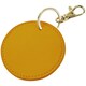 image 1 of Bagbase Boutique Circular Leather-Look PU Keyclip - Mustard Yellow - One Size