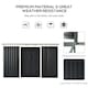 image 3 of Outsunny 9 x 4FT Outdoor Metal Frame Garden Storage Shed, Grey