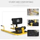 image 7 of HOMCOM 3 IN 1 Squat Machine Sit Up Push Up Gym Work Out Leg Exercise Adjustable