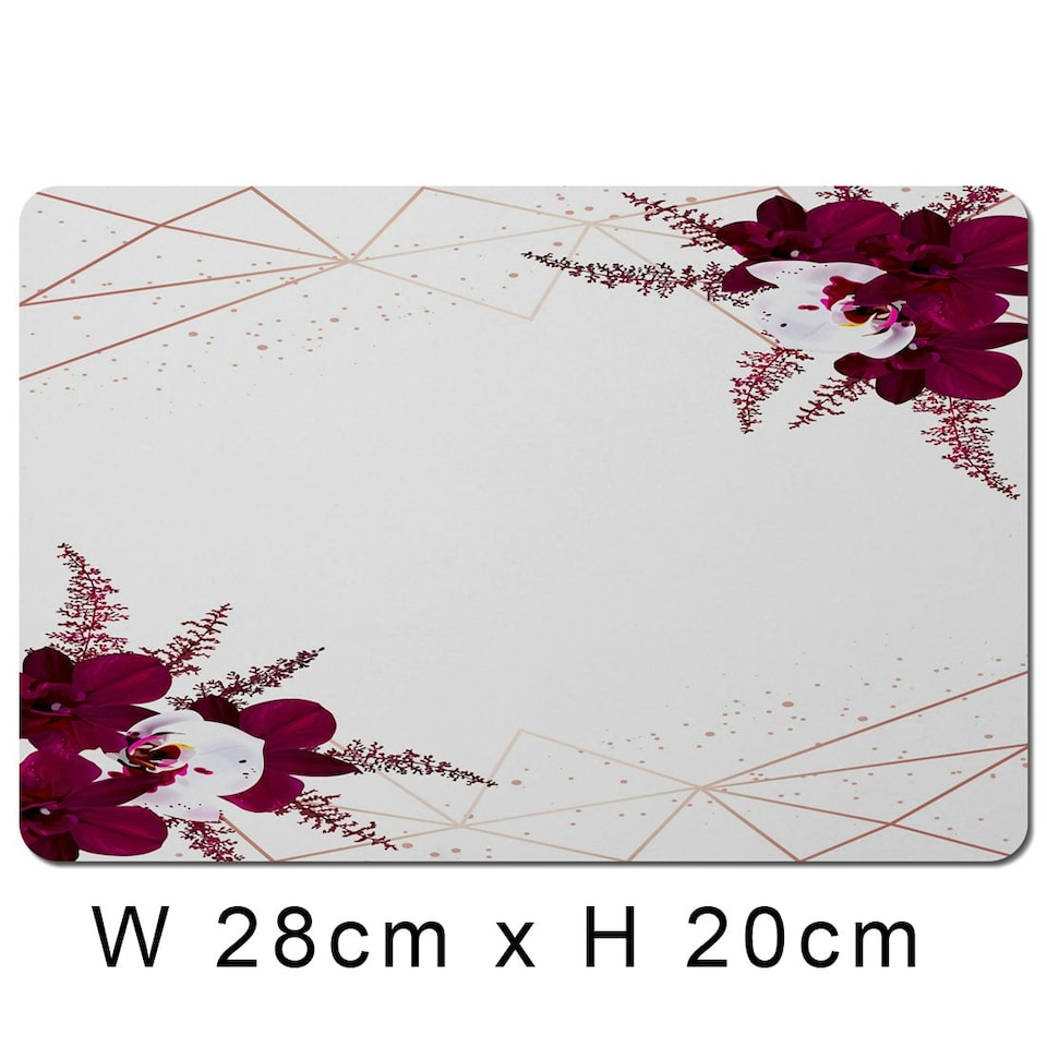 Geometrics & Flowers (Placemat)