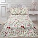 image 1 of Poppies Bedspread Single Bed Multi | Multi | Multi