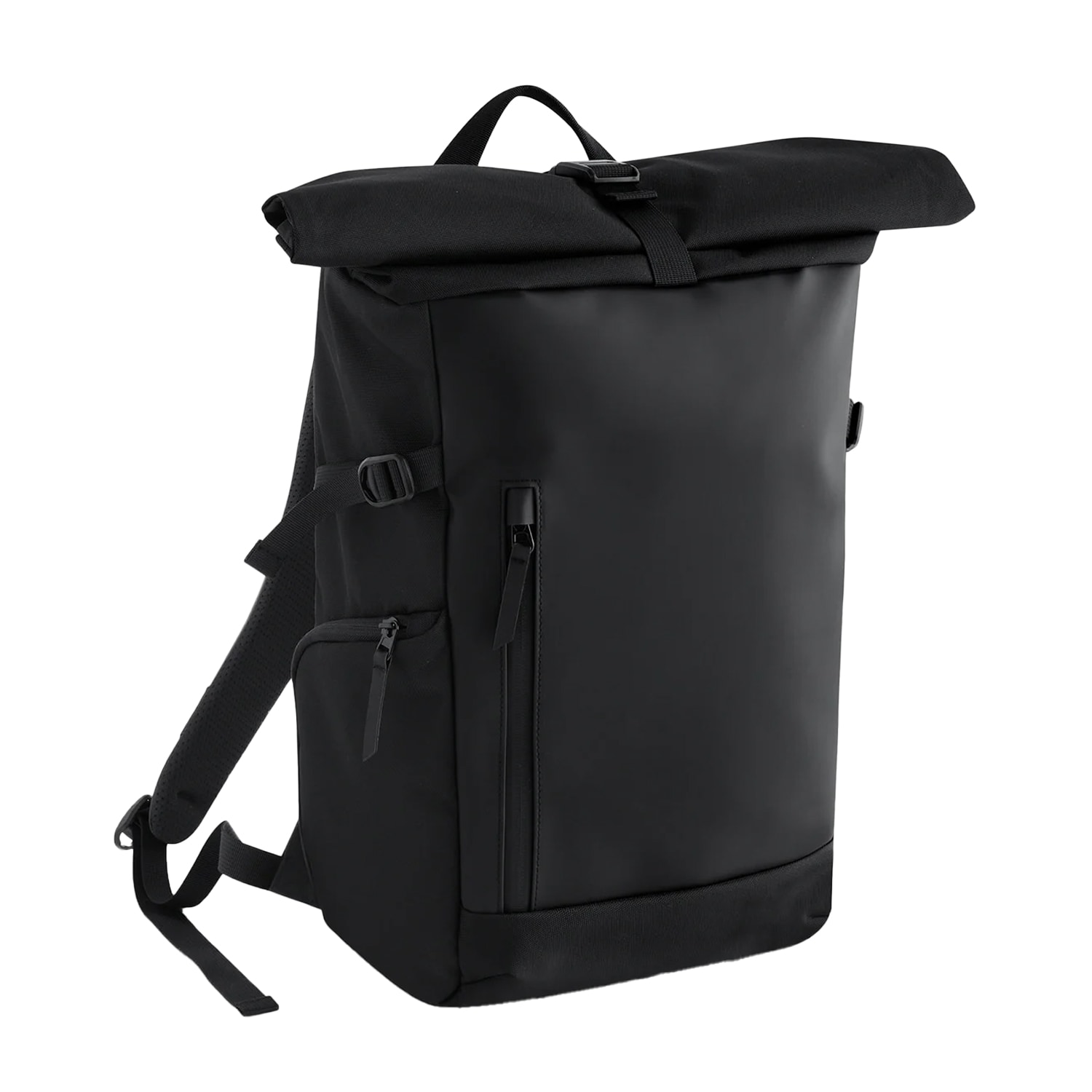 Quadra Zurich Roll Top Backpack Black Black One Size 1