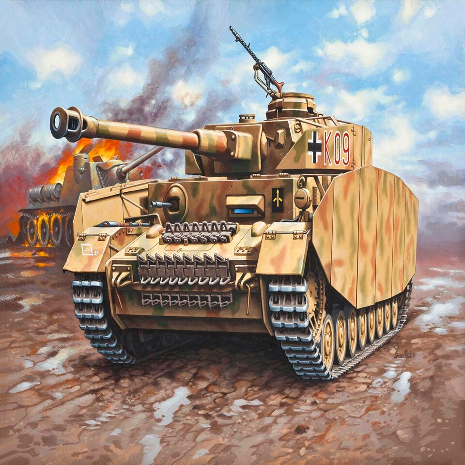 Revell German PzKpfw IV Ausf.H Model Set (1:72 Scale)