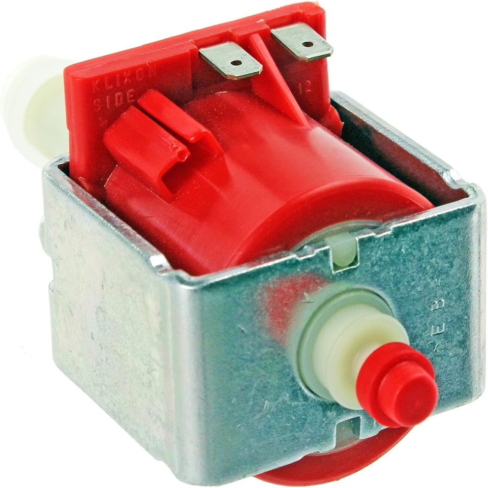 image 1 of SPARES2GO 48W Vibration Water Pump compatible with Delonghi Magnifica Coffee Machines (Fits ULKA EP5)