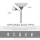 image 6 of HOMCOM Mother-Child Floor Lamp Duo Light Steel Frame w/ 2 Switches Round Base