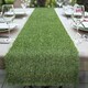 image 3 of Artificial Grass Table Runner | Green