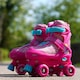 image 3 of The Magic Toy Shop Kids Pink Adjustable Quad Roller Skates Small UK 11 - 1