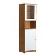 image 2 of Vida 2 Door Oak Effect Floor Standing Cabinet Brown