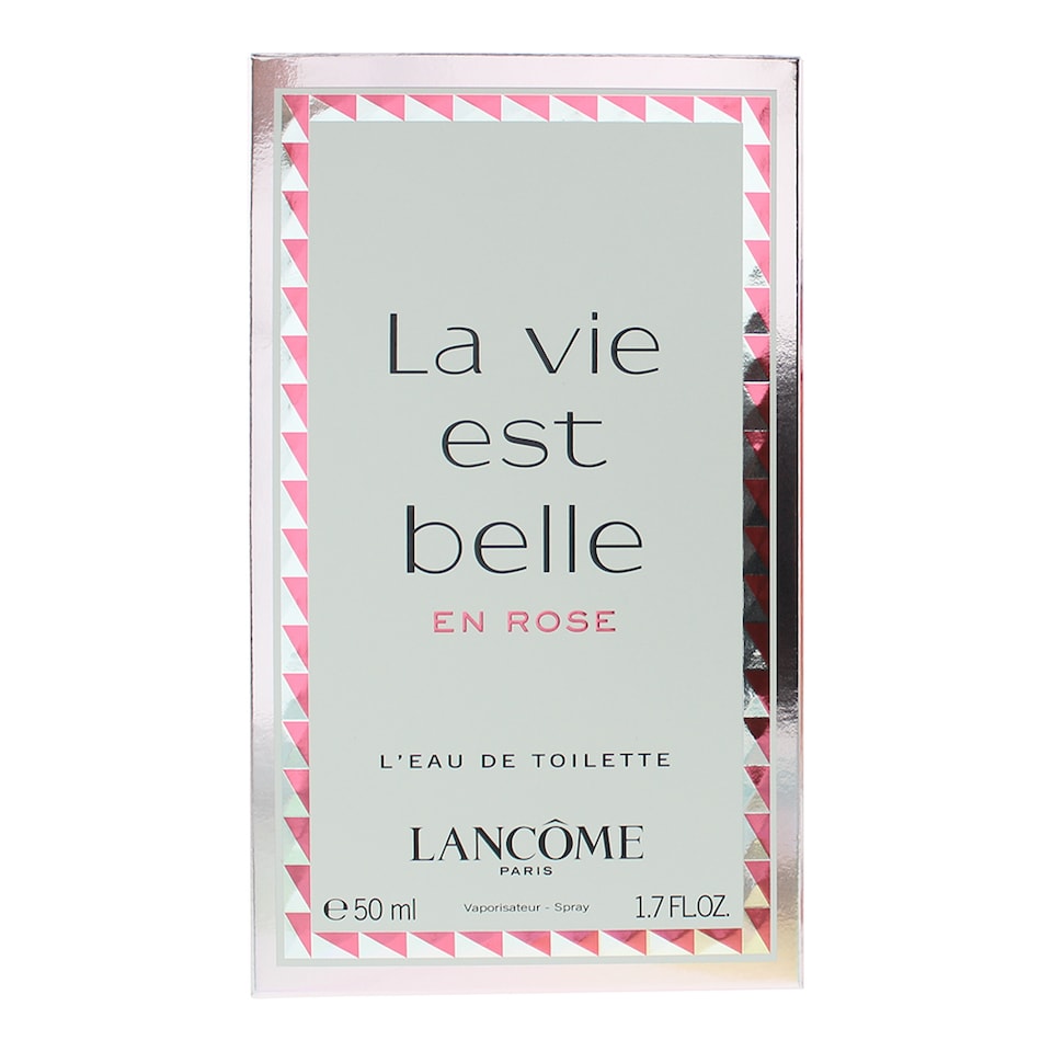 image 1 of Lancome La Vie Est Belle En Rose Eau de Toilette 50ml Spray for Her | White | Multi | 50ml