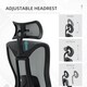 image 5 of Vinsetto Mesh Office Chair for Home with Lumbar Support, 3D Arm