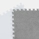 image 4 of OHS 18 Pack Teddy Fleece Interlocking Flooring Carpet Rug Tiles, 30x30cm - Grey