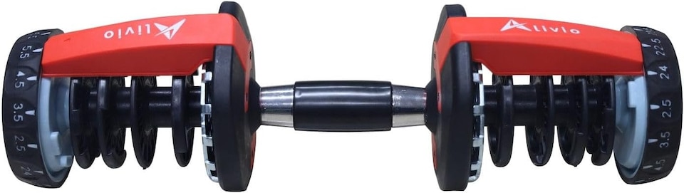 image 1 of Alivio 10-in-1 Adjustable Dumbbell 24kg (Pack of 1 Pc)