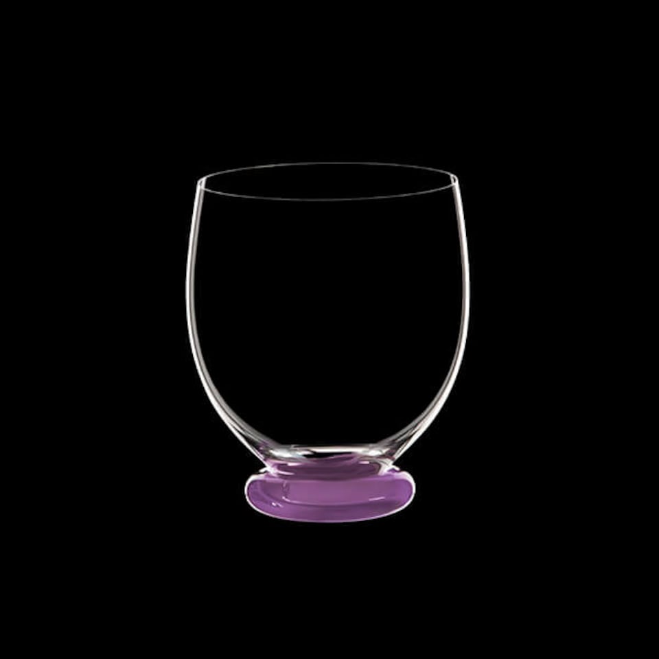 image 1 of Riedel Hand Made Fatto A Mano Grande Tumbler Pink