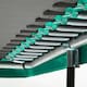 image 3 of 7ft x 5ft Salta Green Rectangular Comfort Edition Trampoline with Enclosure