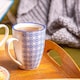 image 5 of Nicola Spring Nicola Spring Hand-Printed Mug - 330ml - Navy - Pack of 6 Blue