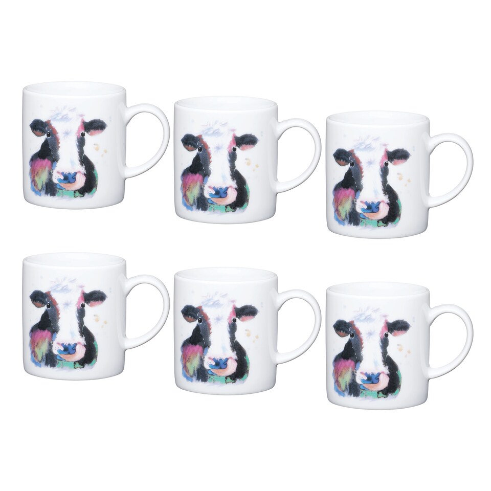image 1 of KitchenCraft Espresso Cups Pack of 6