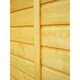 image 4 of Sun Pent 10 x 6 Feet Single Door with Eight Windows Dip Treated Wooden Garden Potting Shed | Brown | Honey Brown