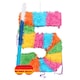 image 1 of Fax Potato Number 5 Pinata Set with Stick & Blindfold - Blue Stick