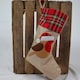 image 3 of 26x45cm Robin Christmas Stocking