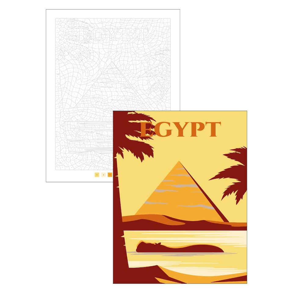 image 1 of Colour by Numbers - Travel Book