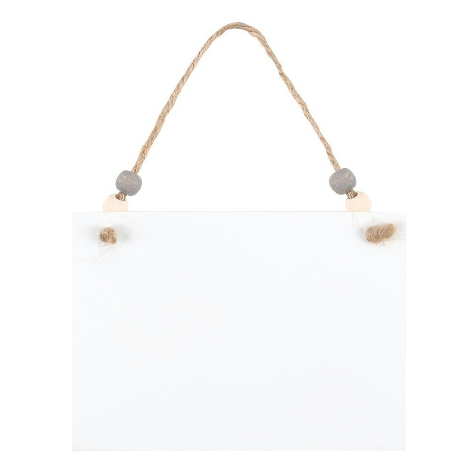 image 1 of Something Different Move The Dog Hanging Sign - White/Black - One Size