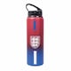 image 2 of England Aluminium Fade Water Bottle, Water Bottles, Sports, Gift