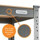image 6 of VonHaus 3 Step Steel Folding Step Ladder with Anti Slip Feet